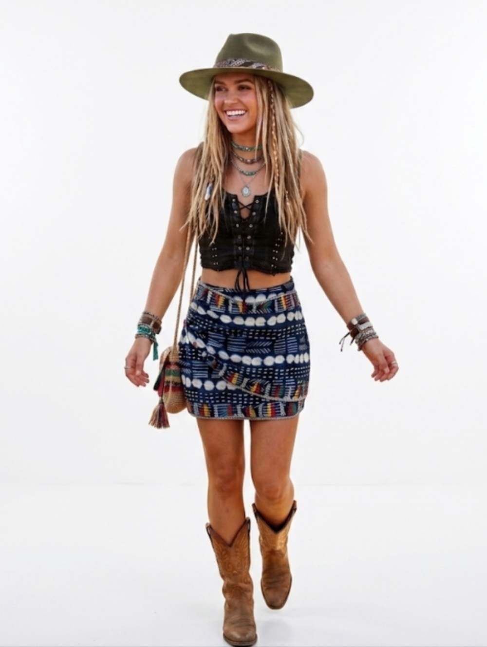 Free People Falda Festival Skirt